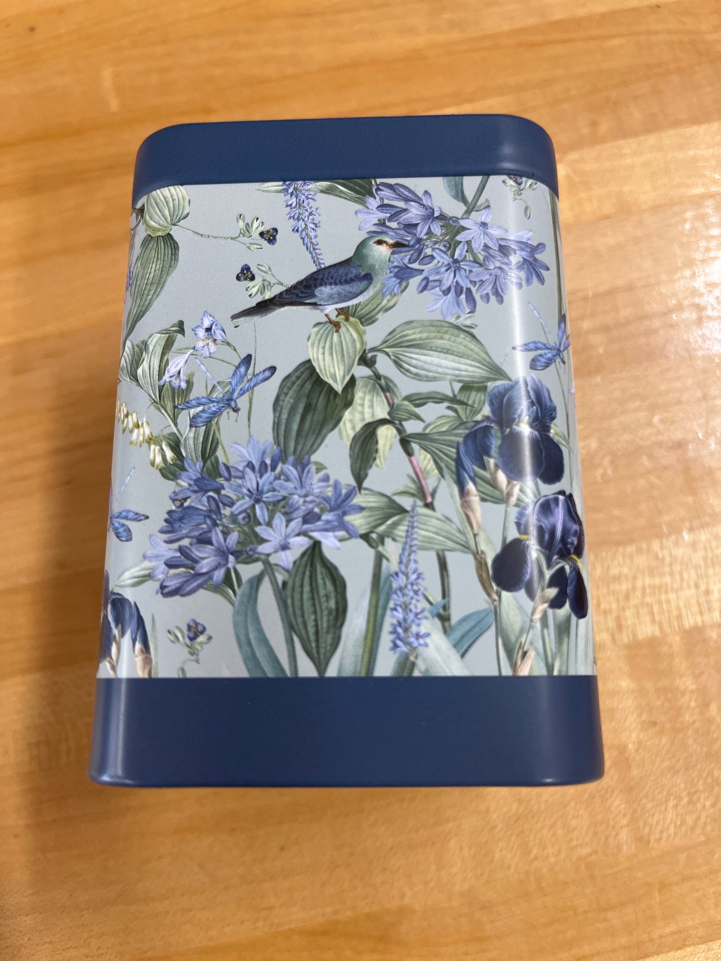 Blue Garden Tin