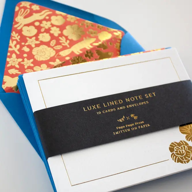 Luxe Lined Note Set