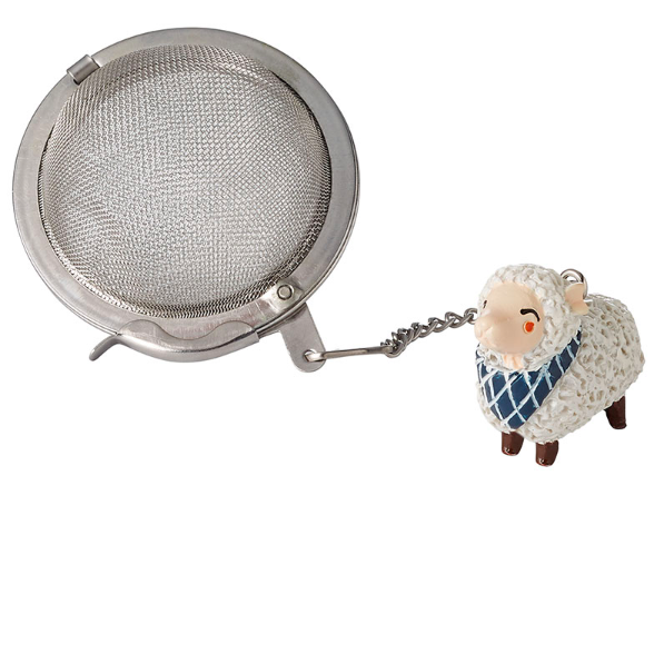 Tea Ball Infuser with Sheep Charm
