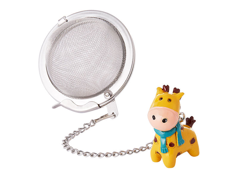 Tea Ball Infuser with Animal Charm