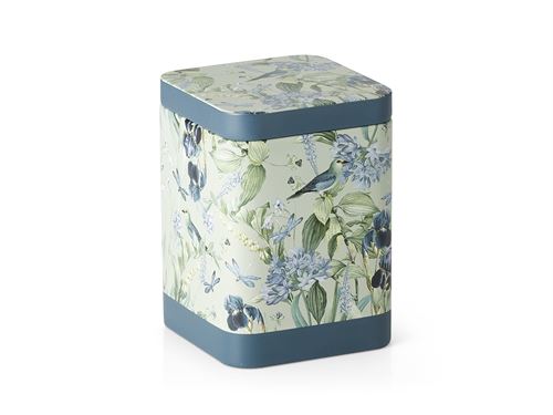 Blue Garden Tin