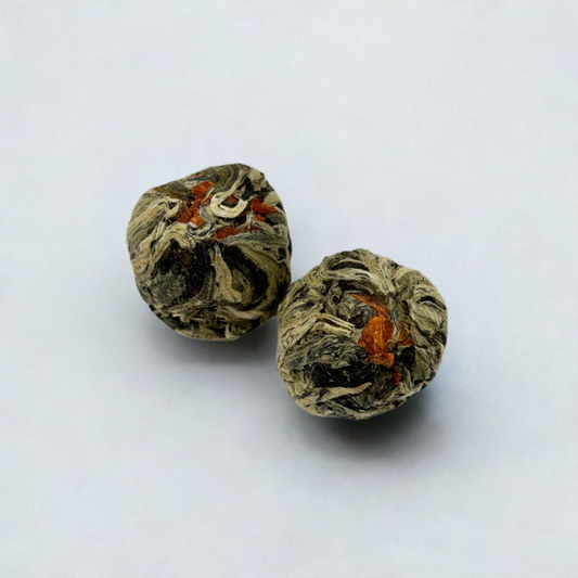 Blossoming Jasmine Lily Tea Ball, Alternate View