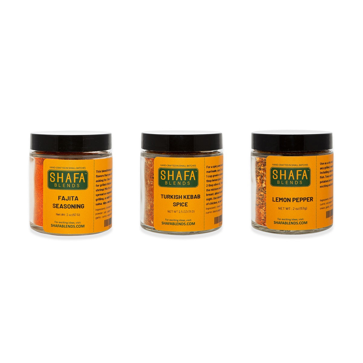 Grilling Spice Blends Trio