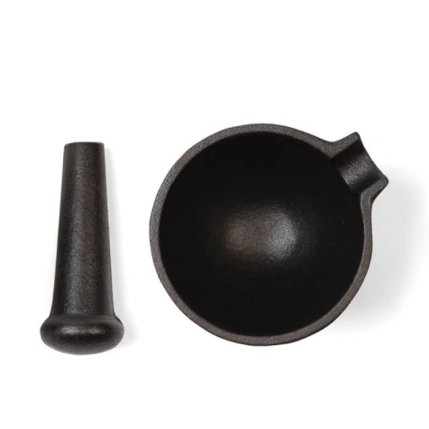 Cast Iron Mortar and Pestle