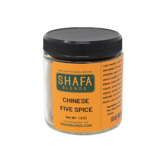 Chinese Five Spice Seasoning Jar, Front Side