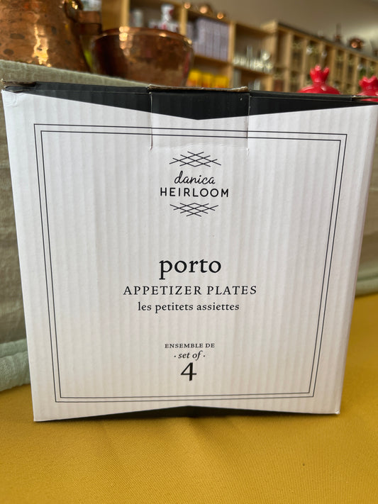 Porcelain Mediterranean Plate Set