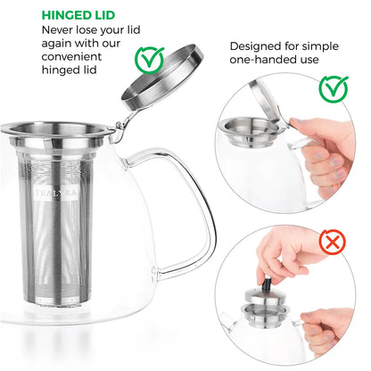 Glass Teapot - Medium 2