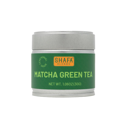 Matcha Green Tea Matcha Powder Tin, Front Side