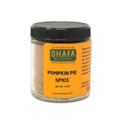 Pumpkin Pie Spice Jar, Front Side