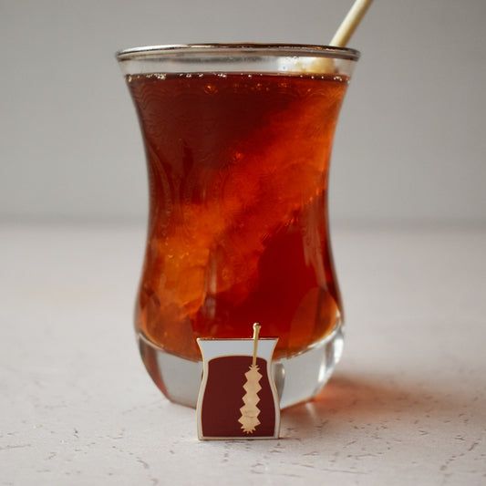 Tea With Rock Candy (Persian Tea) Enamel Pin