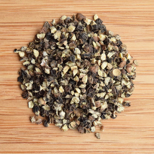 Black Peppercorn - Butcher Cut, Butcher Cut Black Peppercorns, Loose Cut Peppercorns