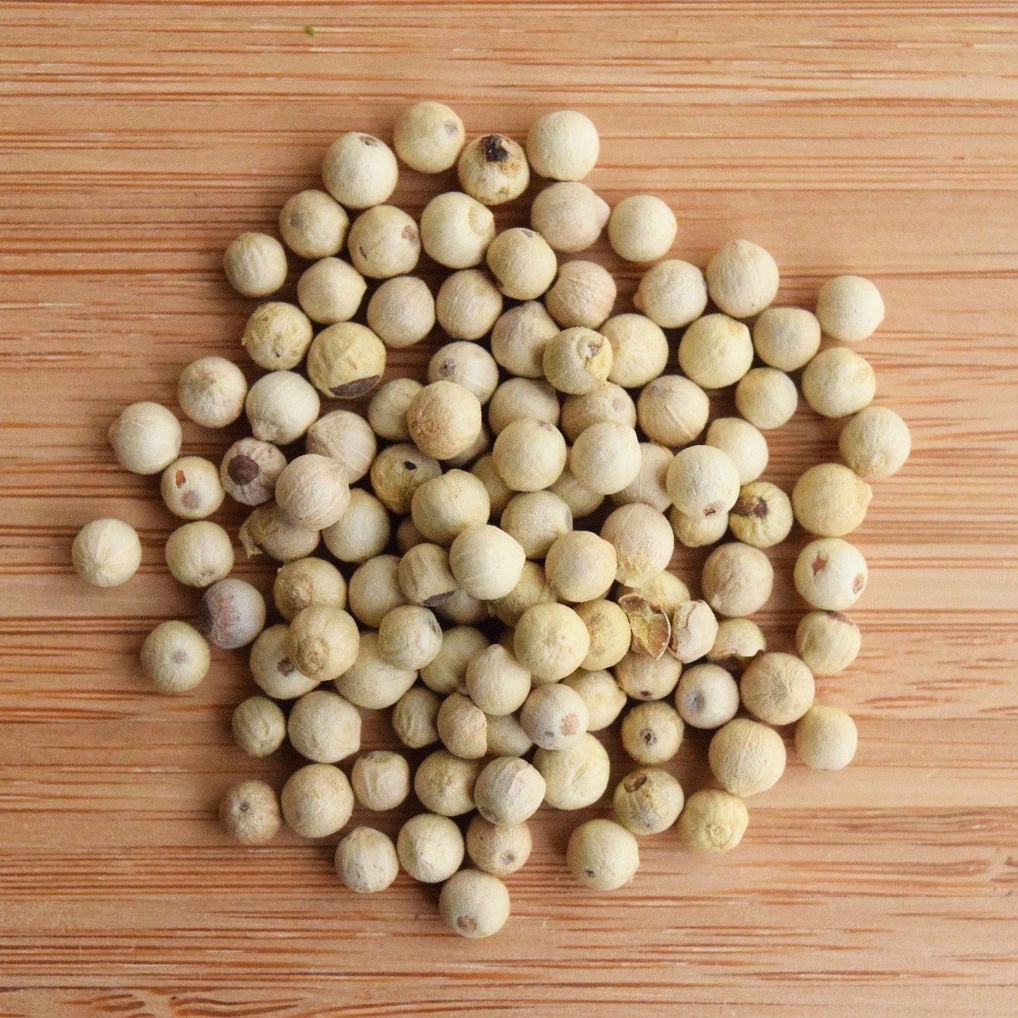 White Peppercorns, Whole White Peppercorns, Loose Whole Peppercorns