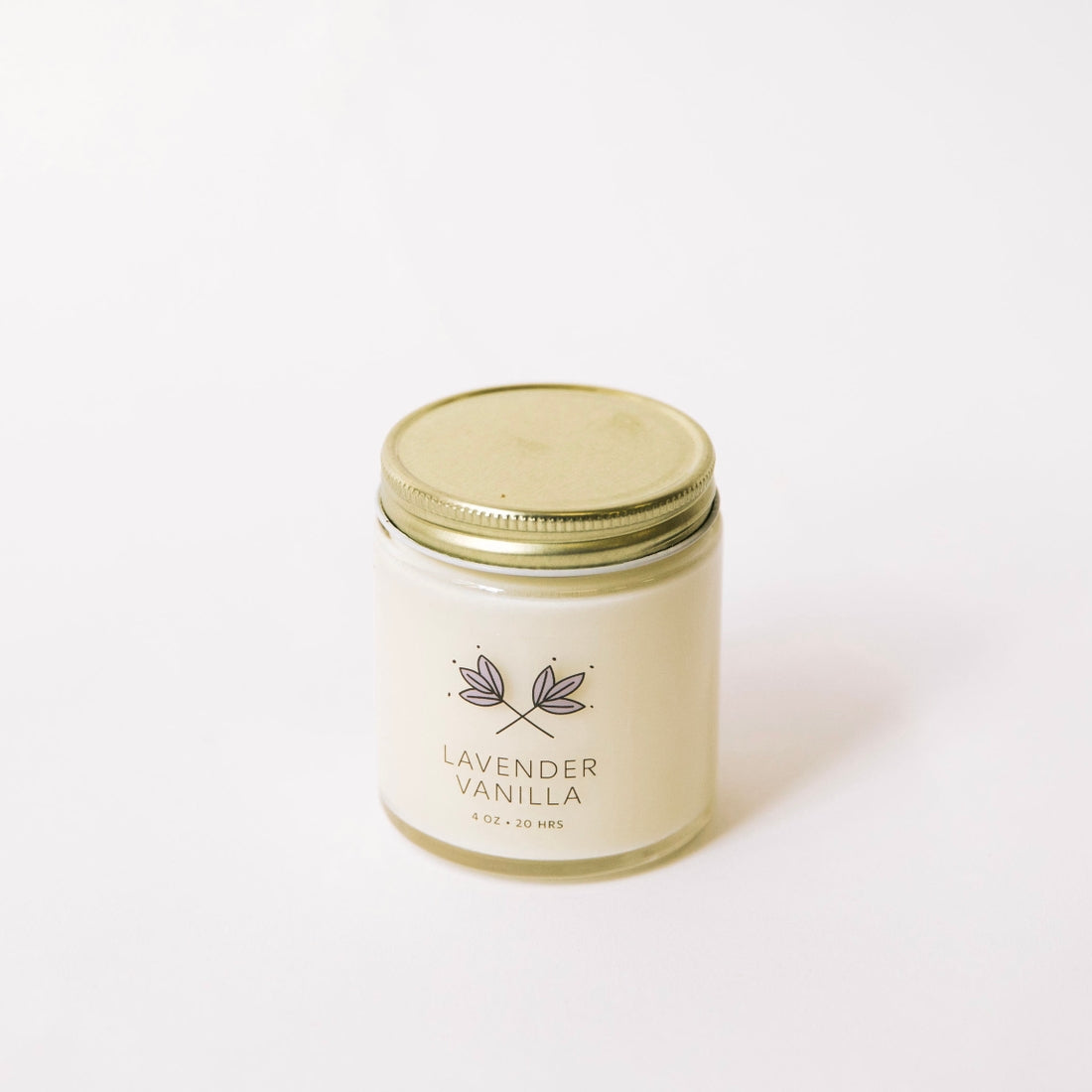 Lavender Vanilla Miniature Soy Wax Candle